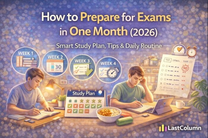 How to Prepare for Exams in One Month (2026) — Smart Study Plan & Tips