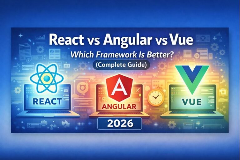 React vs Angular vs Vue: Which Framework Is Better in 2026?