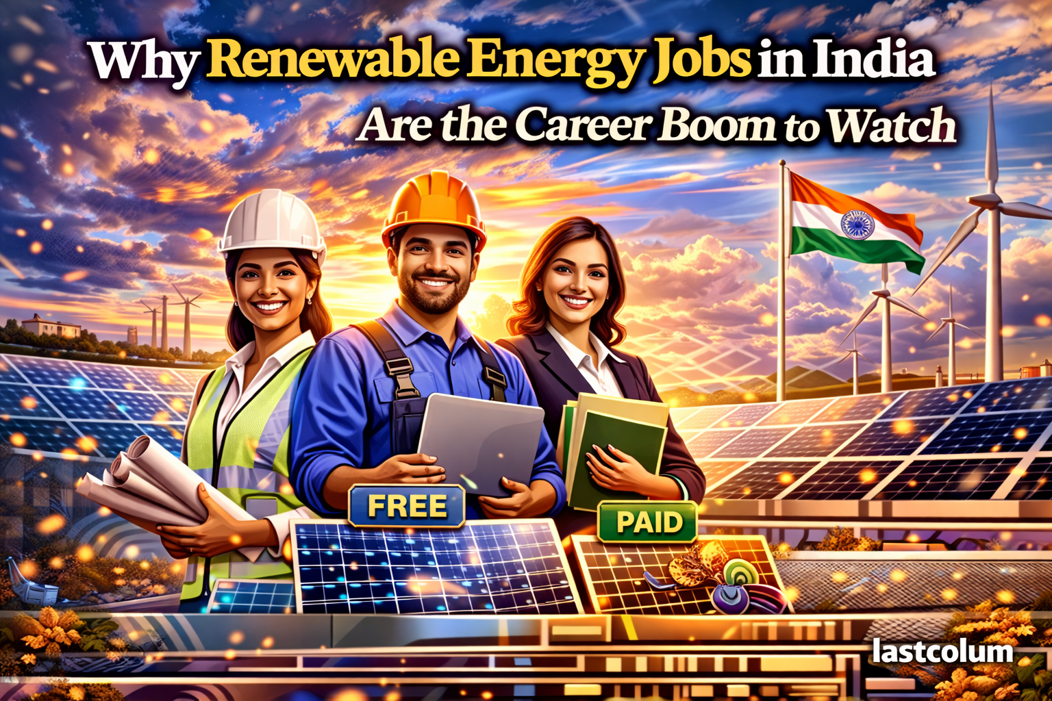 Renewable energy careers lighting India's future-lastcolumn